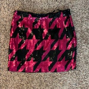 French Connection Sequin Mini Skirt